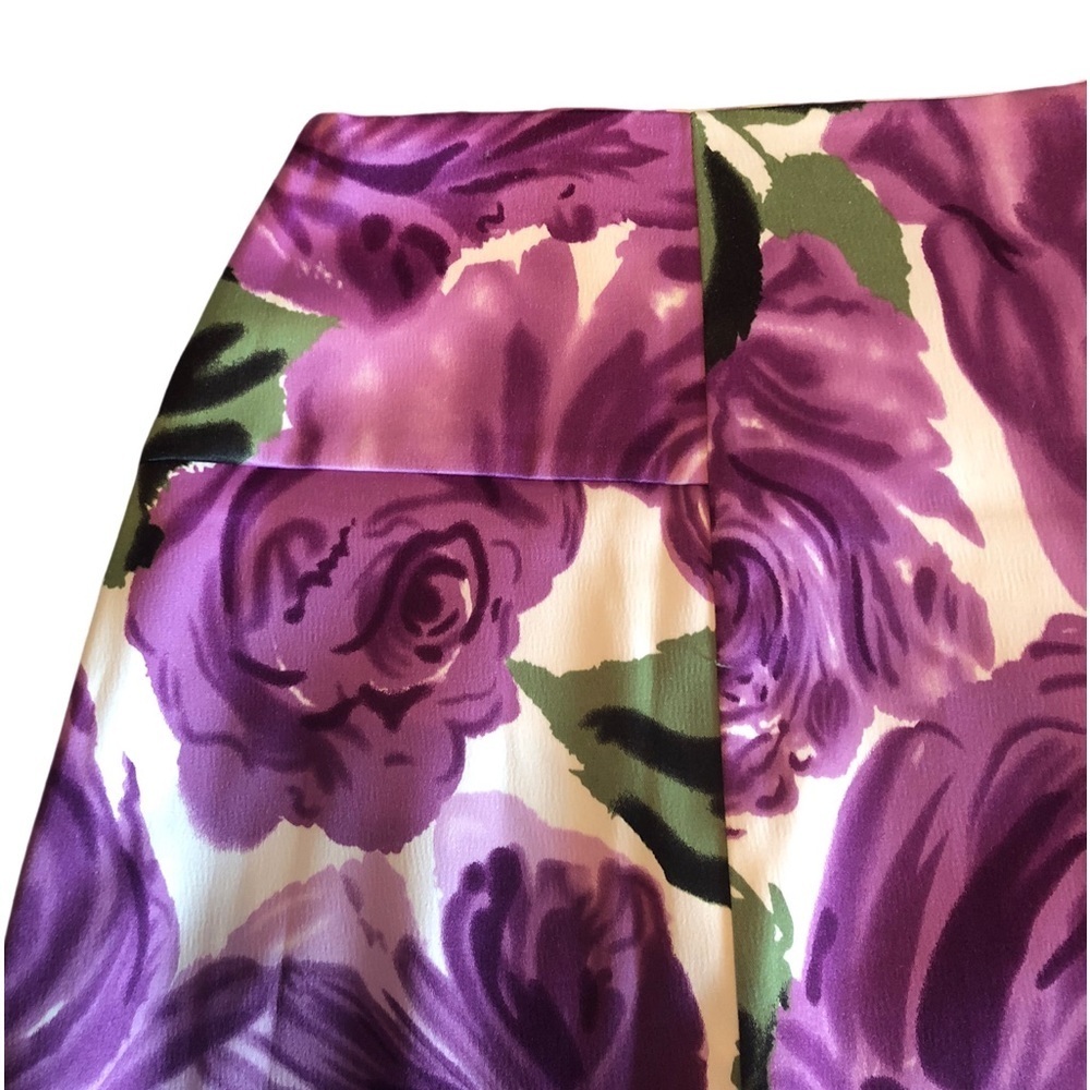 Gorgeous “Flower Show” NY Collection Roses Skirt from Macy’s- NWT Size 18 - Picture 6 of 11